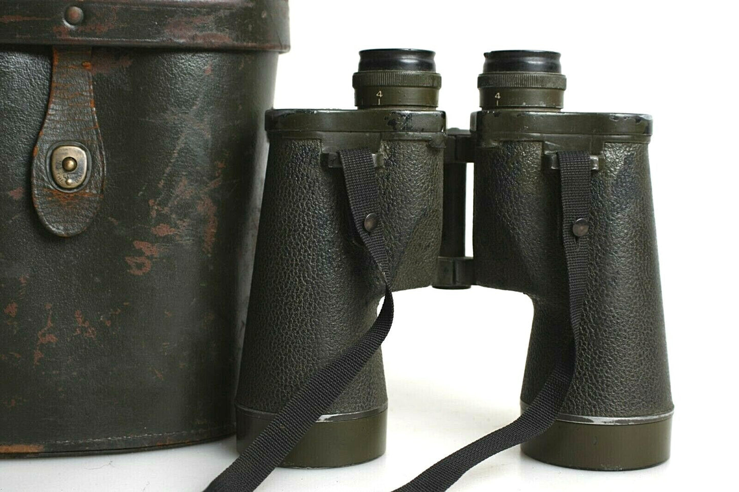 M17 A1 WWII Era 7X50 Binoculars with Case
