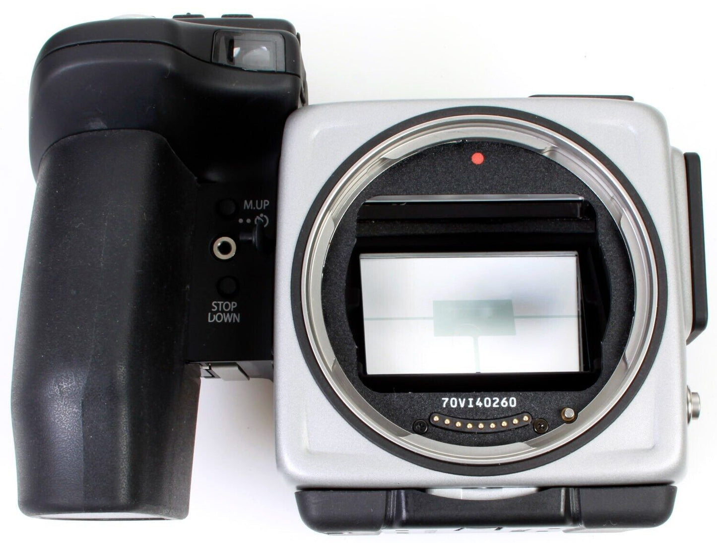 Hasselblad H5X Camera Body w/ HV 90X Grip&Viewfinder, HM 16 32 Film Back w/Boxes