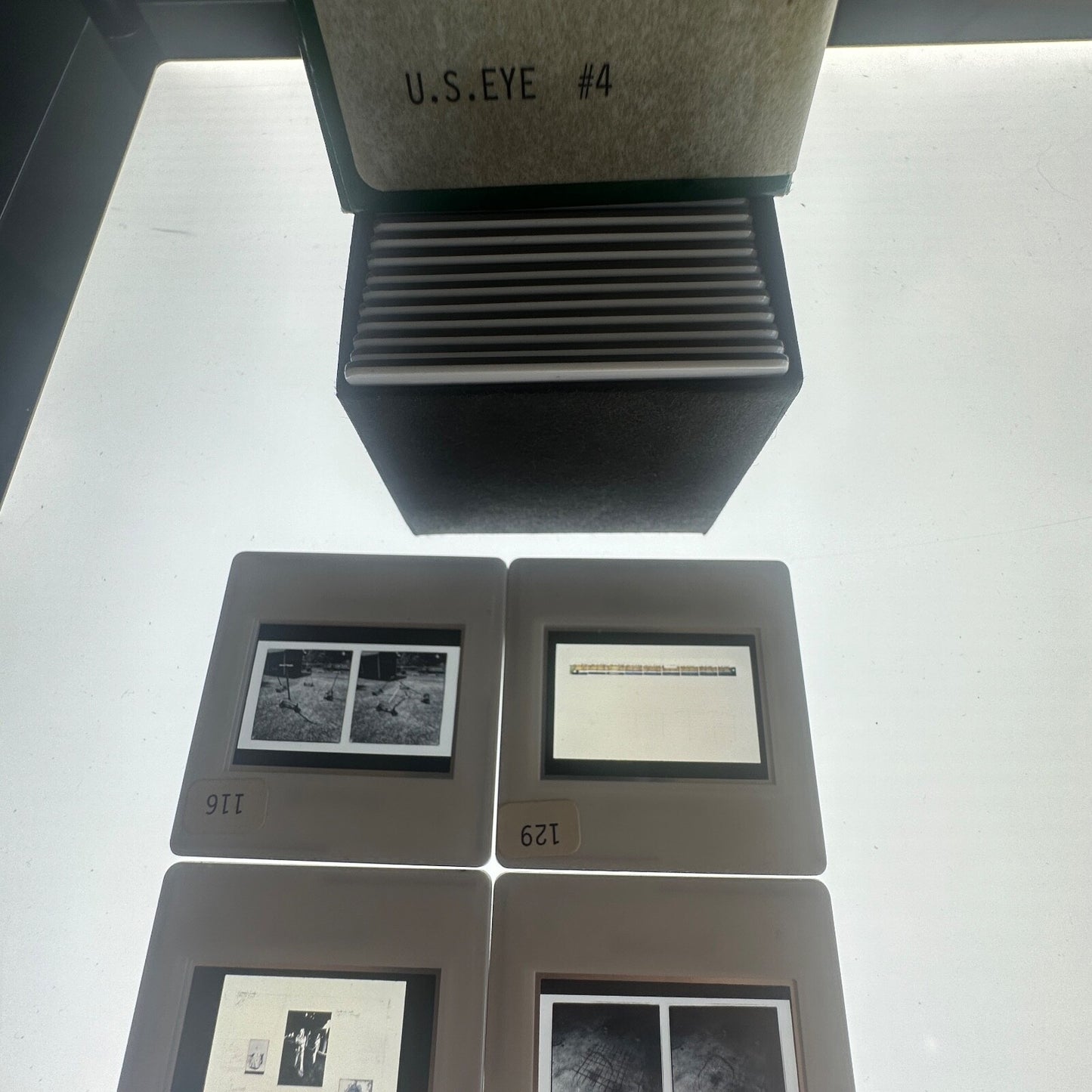 Vintage 35mm Glass Slides (19) - U.S. EYE, Professional Photographers - Original Period Images