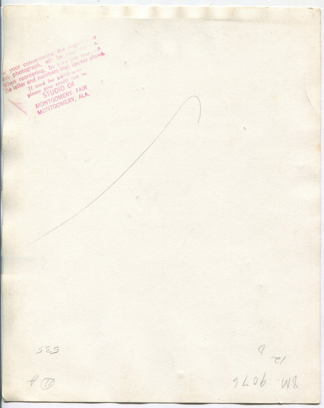 U.S.SOLDIER IN UNIFORM, WWII ERA PORTRAIT. 8X10 B&W.