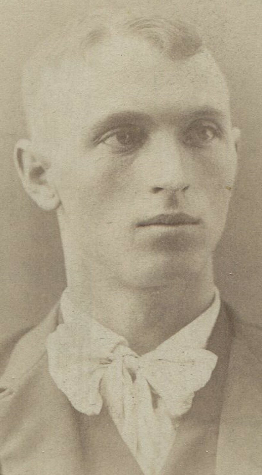 MEMORIAL CABINET CARD, YOUNG MAN. MARIENVILLE, PA.