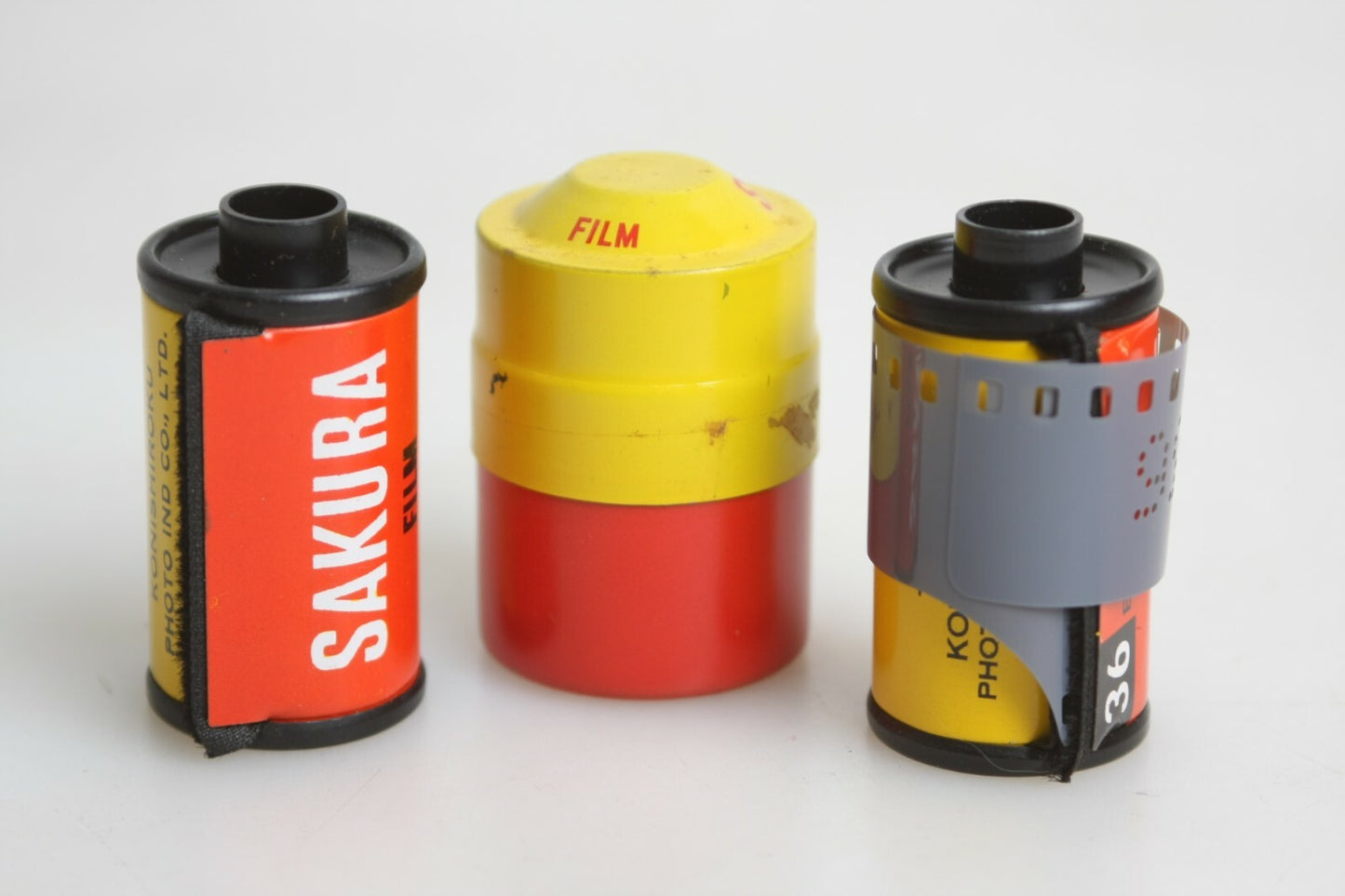 Konipan Patrone SS Film w Can Set of Two - late 60's Japan