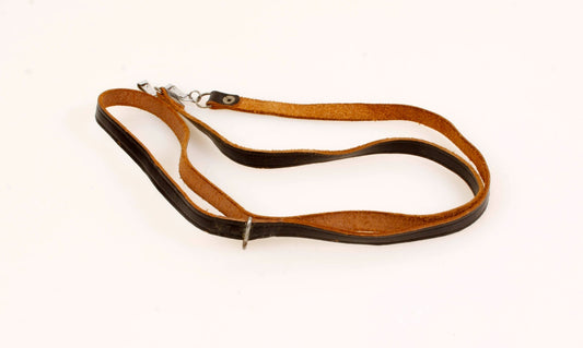 Vintage 1980 Thin Leather Camera Strap