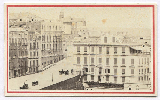 HOTEL DE BRACCO, NAPOLI, ITALY. CDV.