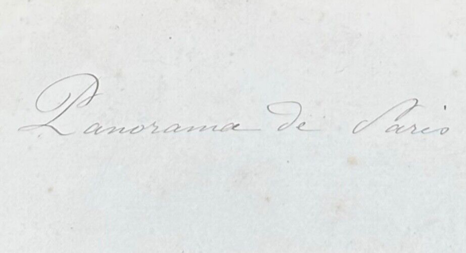 Vintage Stereoview Card: ���Panorama De Paris 1867 ���