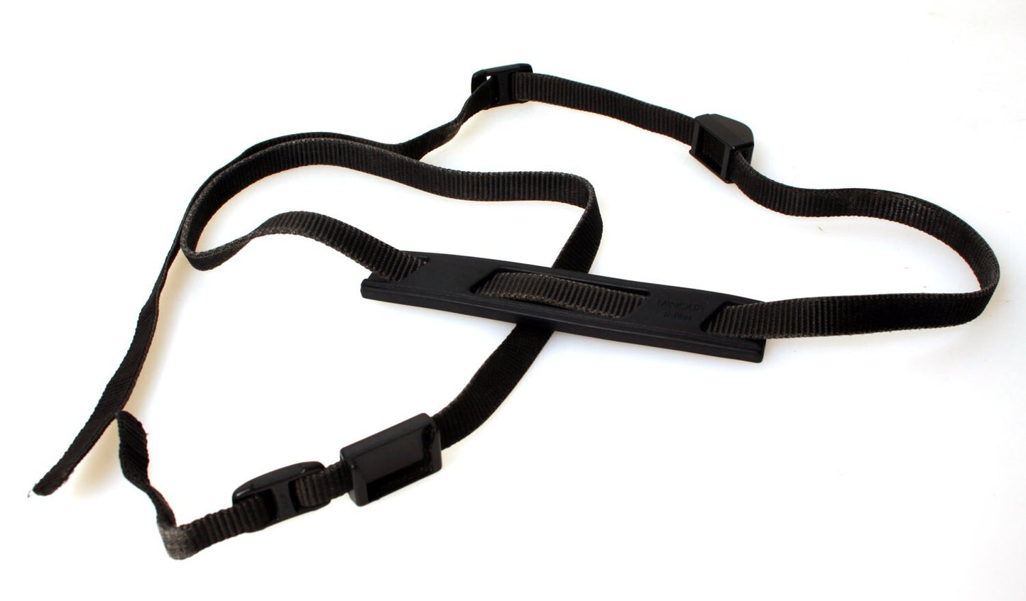 Vintage Minolta Camera Strap, Thin, Black, 1970s