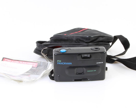 ANSCO PIX PANORAMA 35mm PANORAMIC CAMERA W/ CASE