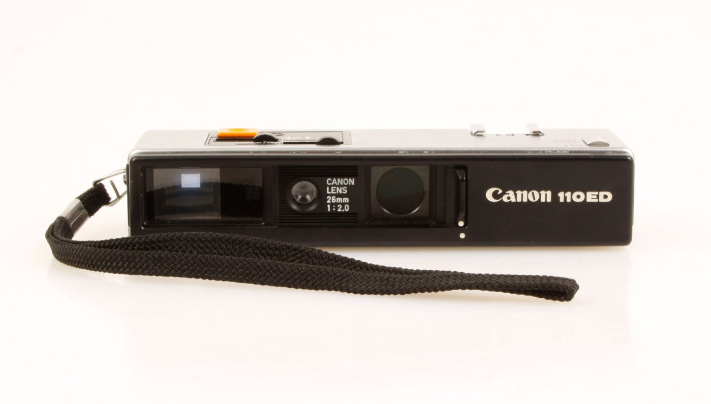 Vintage Canon Camera 110 ED Untested AS-IS FOR PARTS
