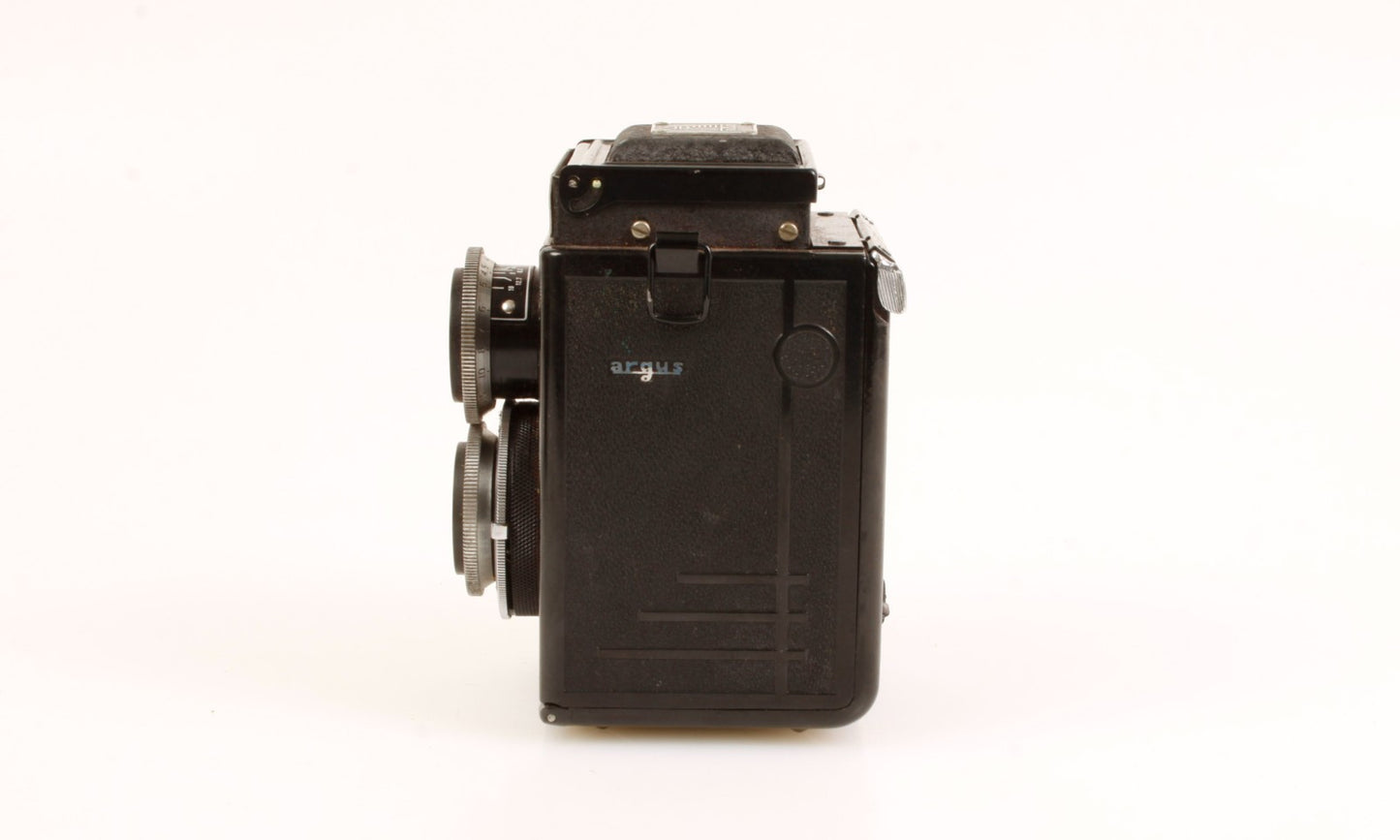 Art Deco Twin Lens 120mm Camera with Case PROP/DISPLAY ONLY