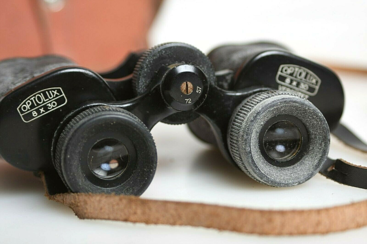 Rare Vintage Optolux Vergutet 8X30 Binoculars