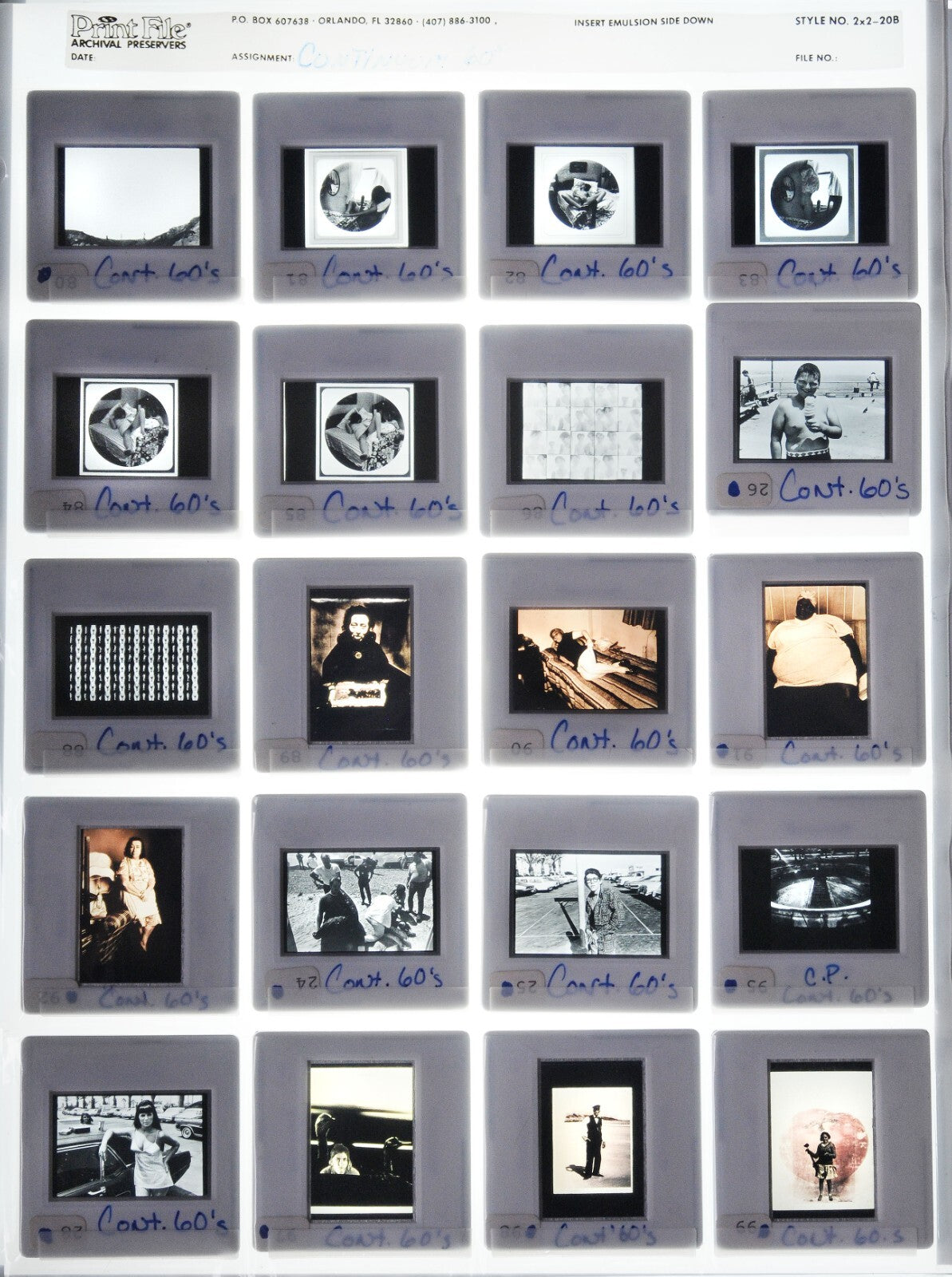 Fine Art Photography 1980s 35mm Slide Lot of 84