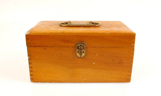 Vintage 4x5 Film Negative Box 1960s