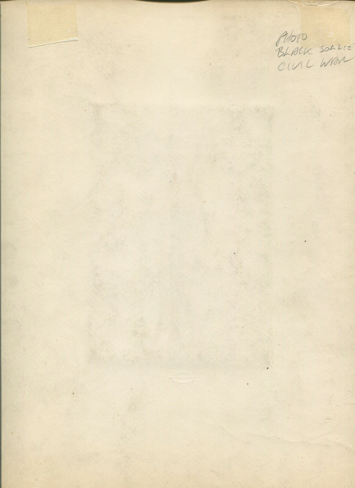 AFRICAN AMERICAN CIVIL WAR SOLDIER. WOUNDED SOLDIER ON CRUTCHES, SALUTES.