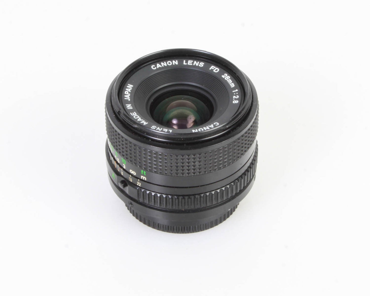 Vintage Canon FD 28mm f/2.8 Lens - Wide-Angle Manual Focus for Canon FD SLRs, AE-1, Clean Glass, Film Photography