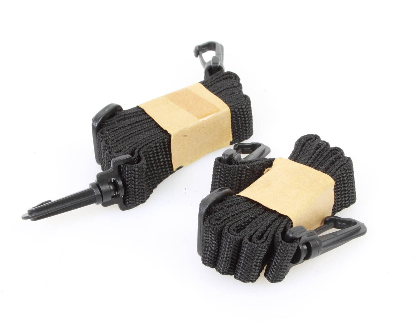 BLACK NYLON CAMERA STRAPS SET OF 2, NEW OLD STOCK