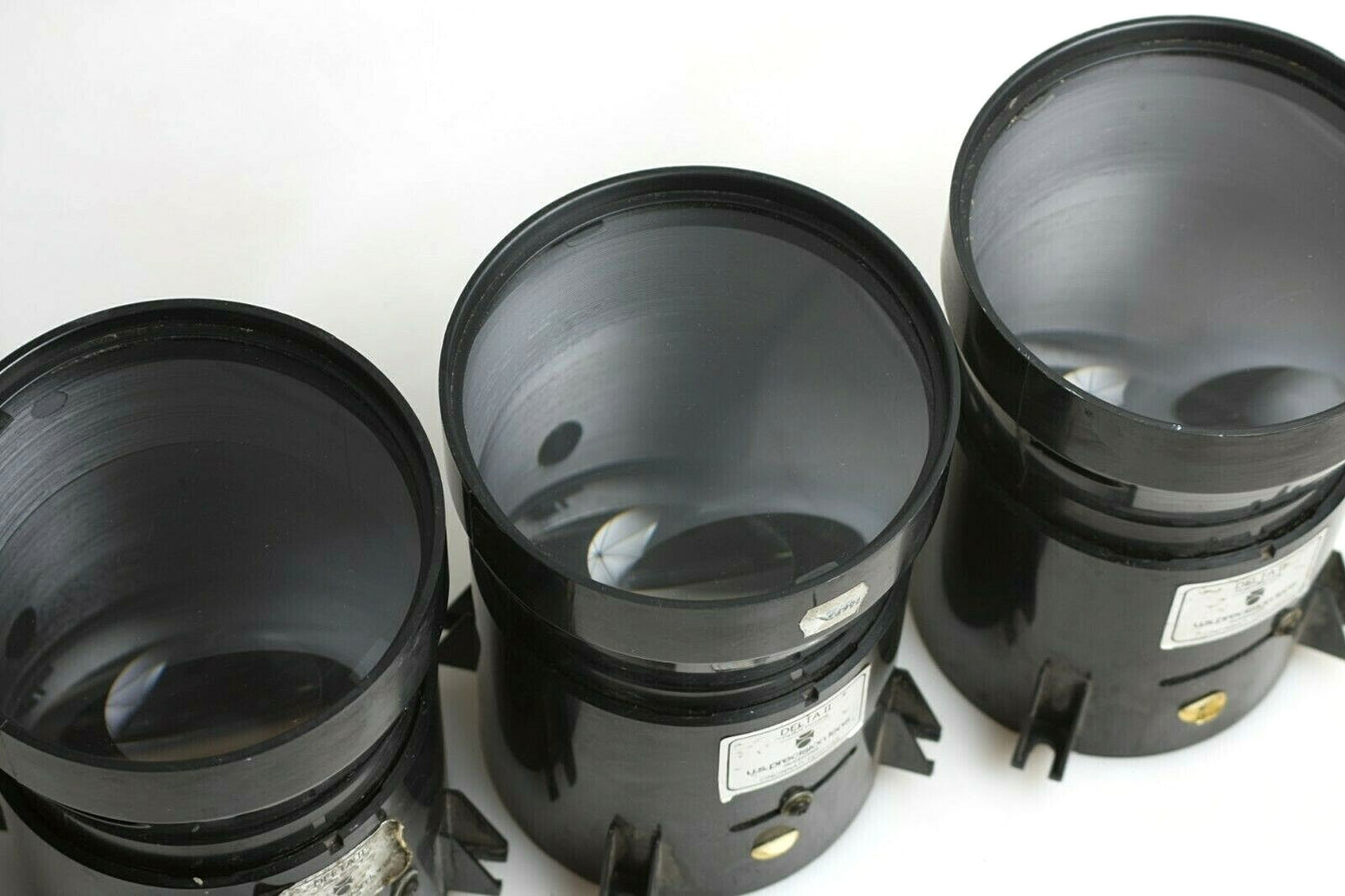 Vintage Cinabeam Delta II precision Lens - Set of 3