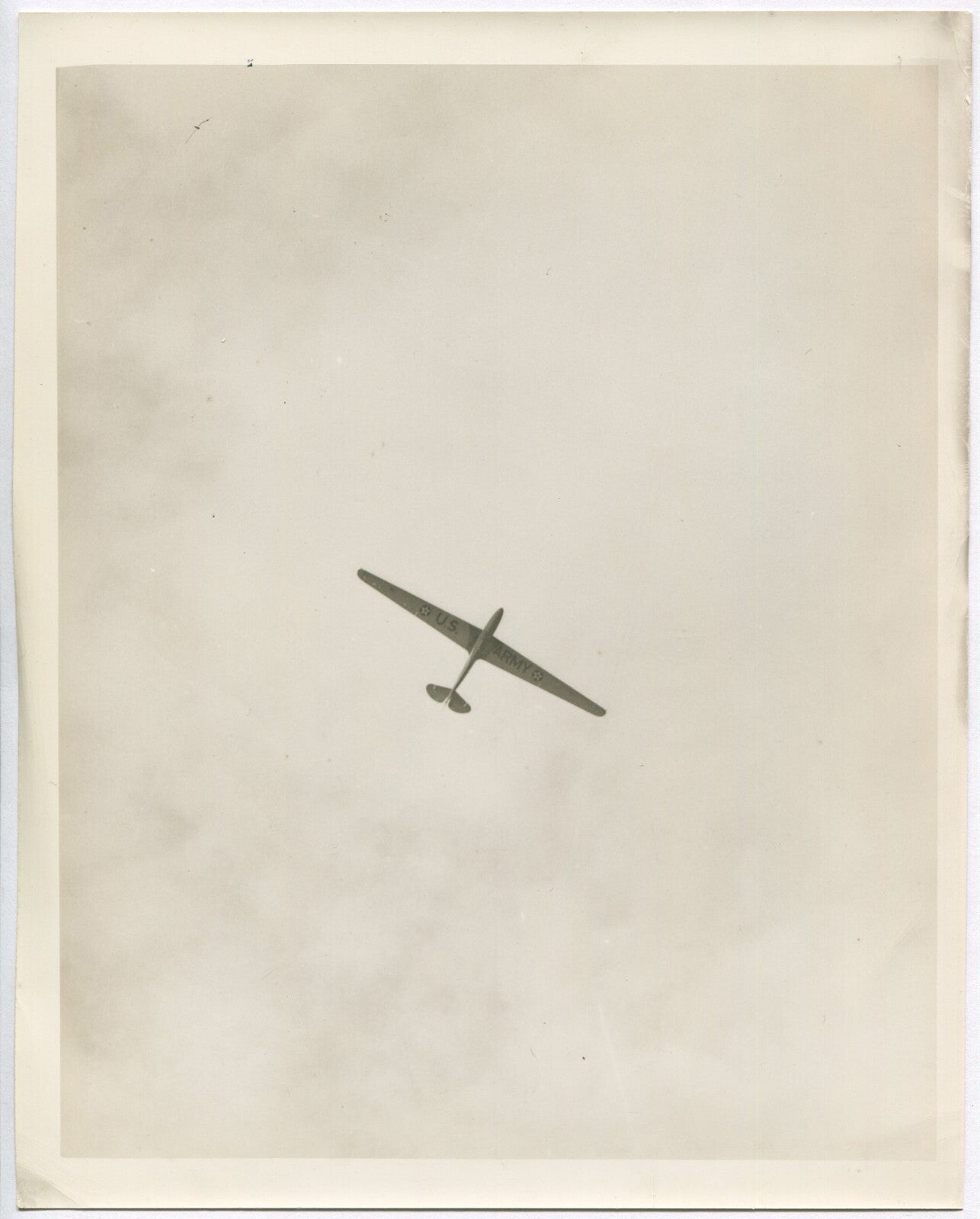 U.S. ARMY AIR CORPS MAP/SPY PLANE. 2 SET, B&W PHOTO. WWII ERA.