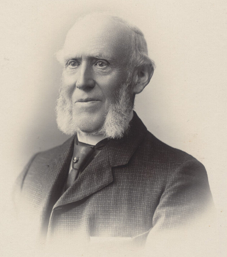 PORTRAIT OF MAN W/ IMPRESSIVE MUTTON CHOPS - KENSINGTON, ENGLAND