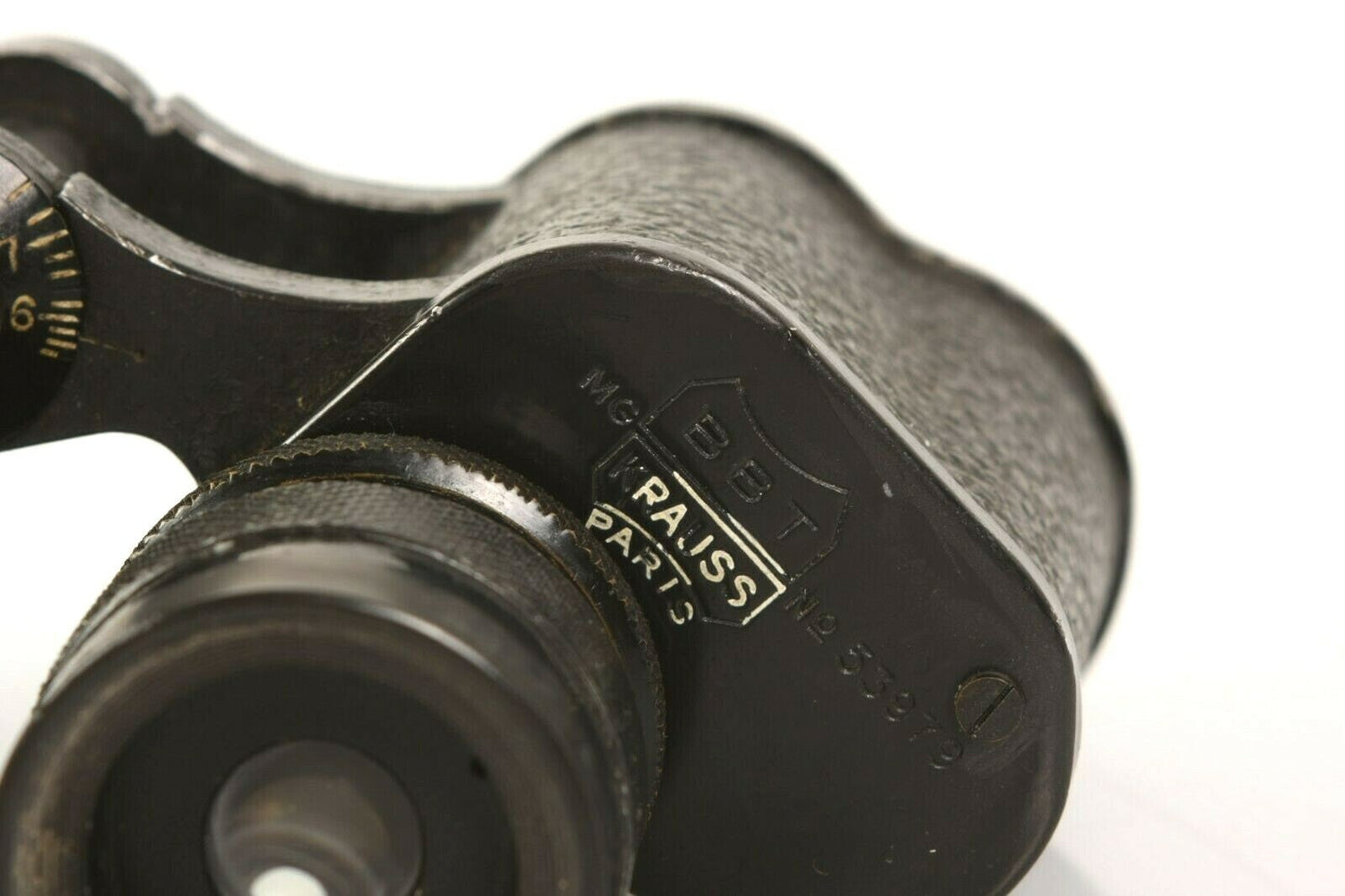 Krauss Paris Decigrades 6X24 Vintage Binoculars