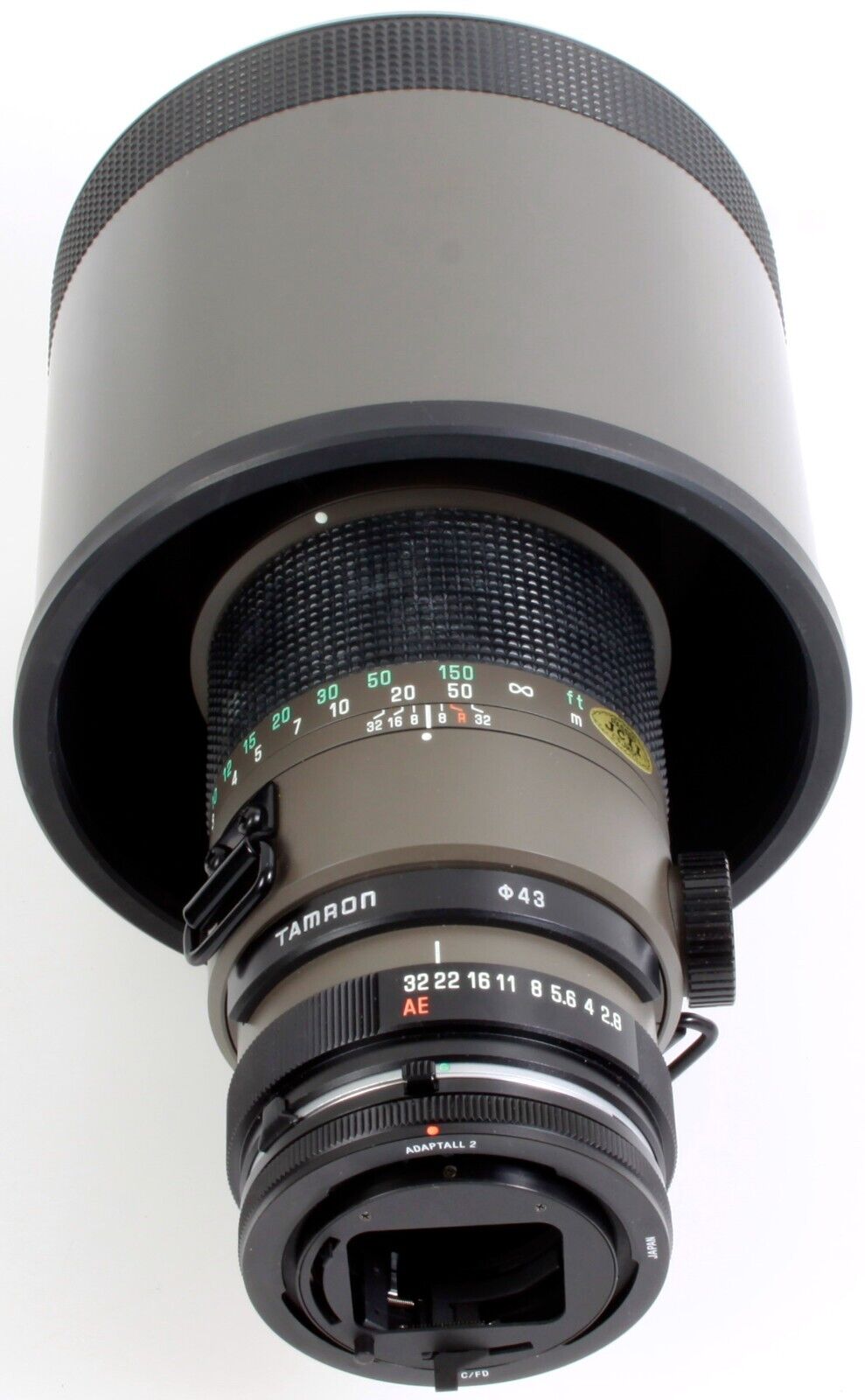 Tamron SP 300mm f/2.8 LD IF Lens Canon FD Mount w/ Case & Accs