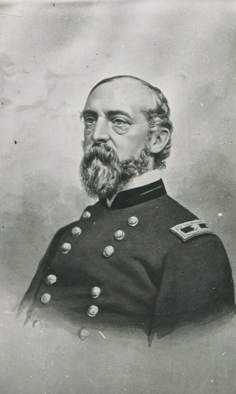 Vintage 8x10 Civil War General George Meade Photo - Historic US Union Army