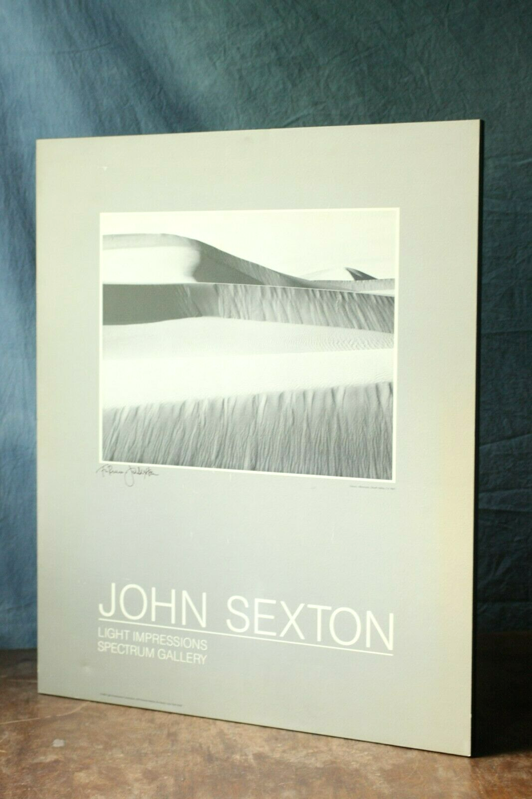 John Sexton Light Impressions Mounted Poster - Signed