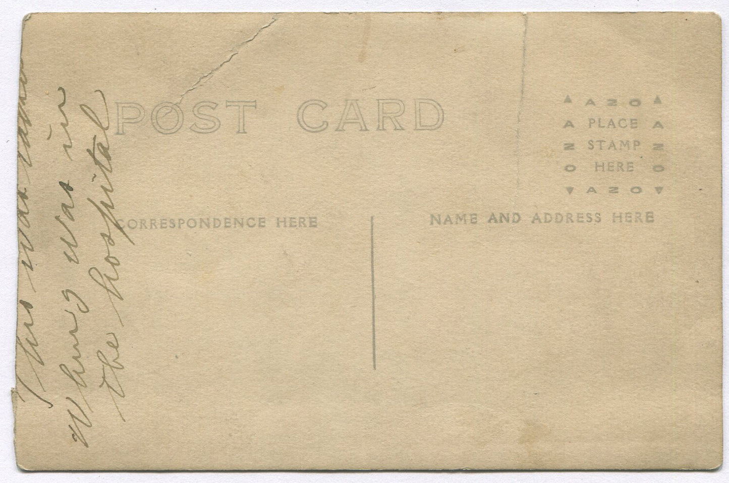 U.S. ARMY, PHOTO POSTCARD. SOLDIERS COMPLAINING ABOUT, "AN AWFUL MESS". FOOD.