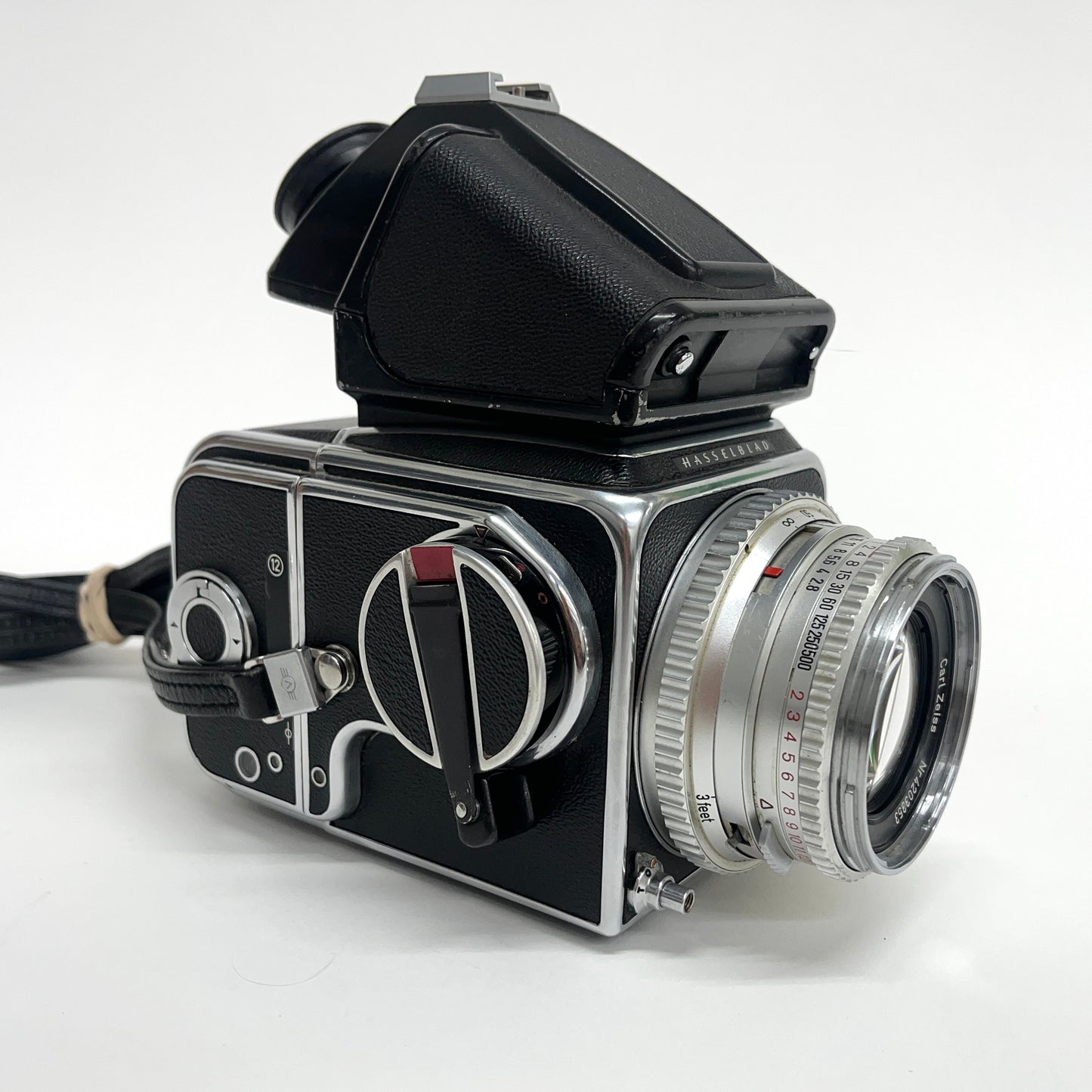 Hasselblad 500c Medium Format Body with 80mm f/2.8 Lens and Prism