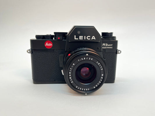 Leica R3 MOT with MINT Elmarit-R 35mm f/2.8 Lens