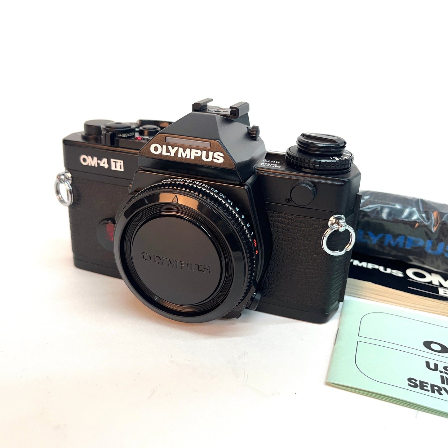 Olympus OM-4Ti Black New Old Stock 35mm Film Camera RARE Boxed