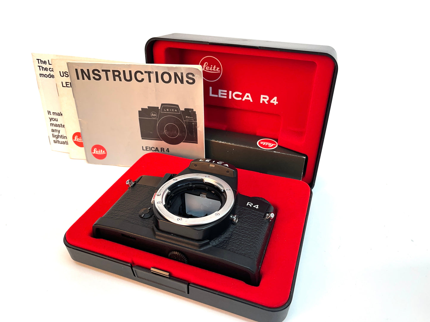 Leica R4 SLR 35mm Film Camera Body Only Boxed