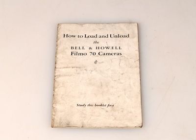 BELL   HOWELL FILM 70 LOADING INSTRUCTIONS