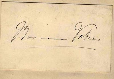 SET OF FOUR 1800S HISTORICAL AUTOGRAPHS