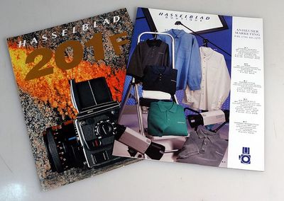 HASSELBLAD BOUTIQUE ITEMS AND 201F INFORMATIONAL BOOKLETS