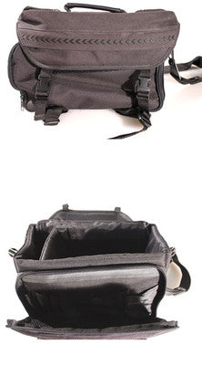 BLACK VINTAGE CAMERA GADGET BAG