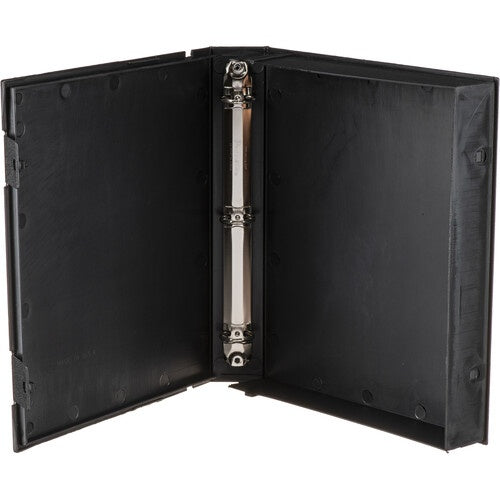 Vue-All Archival Safe-T-Binder 1" O-Ring Black - New