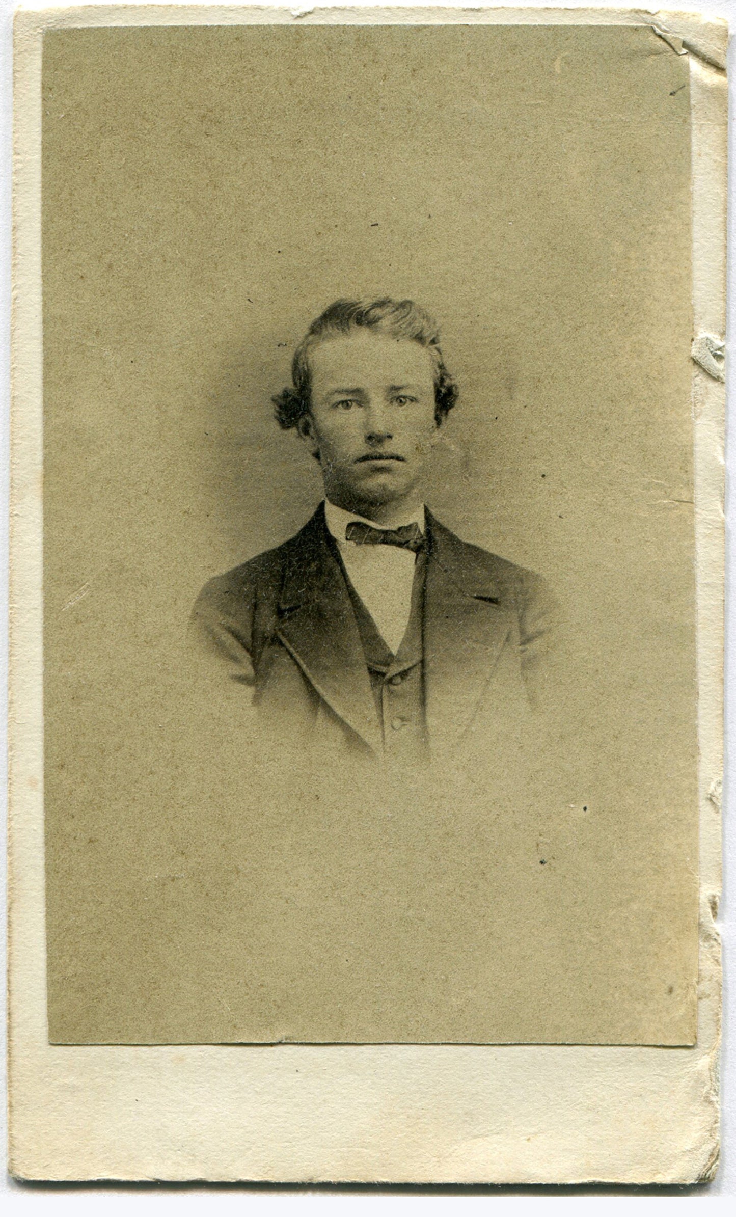 A BEAUTIFUL YOUNG MAN. EXCELLENT PHOTO. CDV.