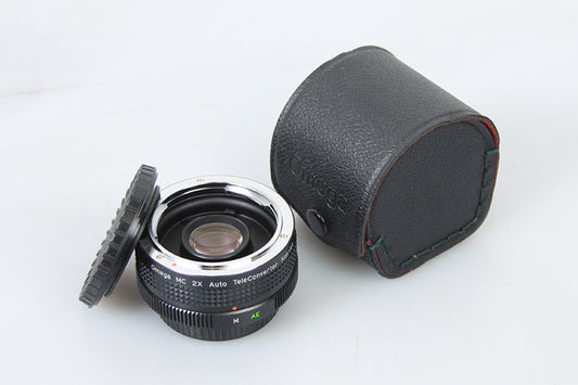 Omega 2x Doubler Teleconverter for Konica W Caps & Case