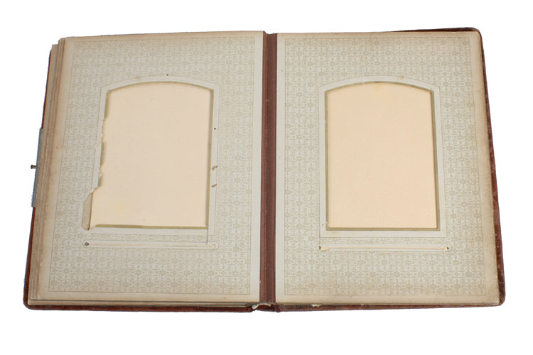 Vintage Photo Album 1860 CDV & Cabinet Cards