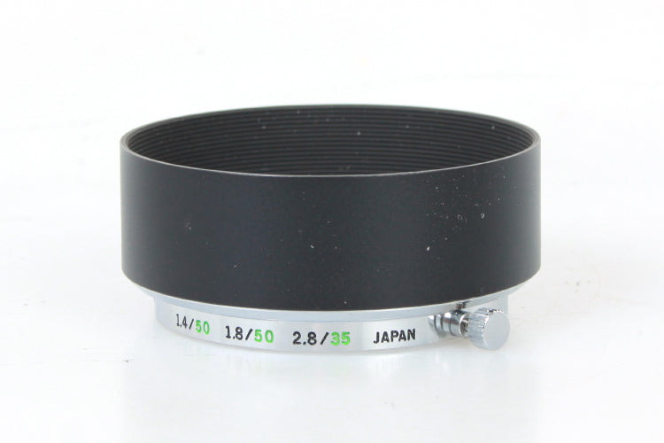50mm 1.4 / 1.8 35mm 2.8 Olympus Original Metal Lens Hood in Box