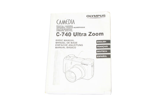 C-740 Olympus Instruction Manual