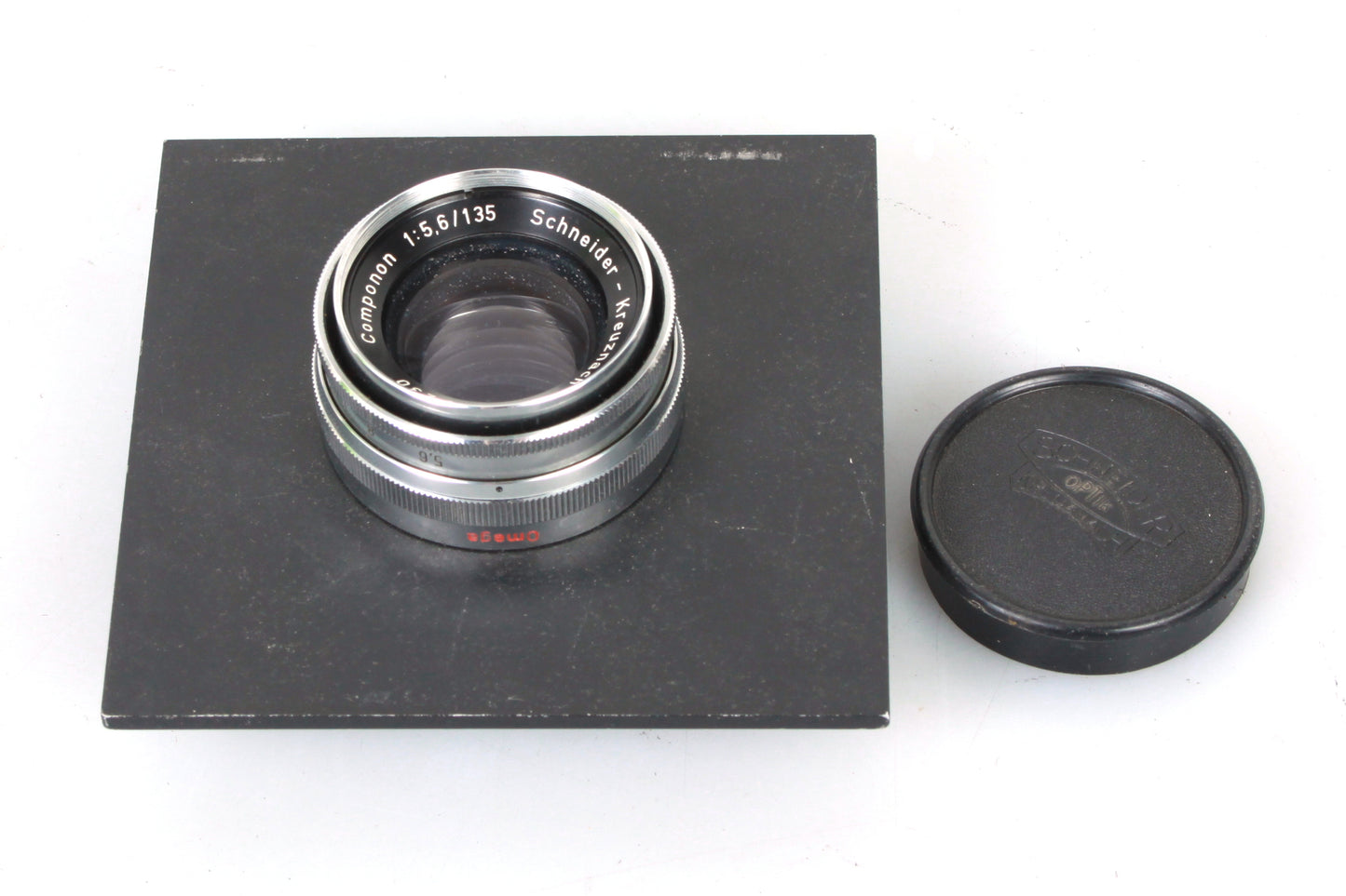 1:5.6 / 135 135mm Enlarging Lens Schneider-Kreuznach Componon-S on Beseler Lens Board 4 Inch Square