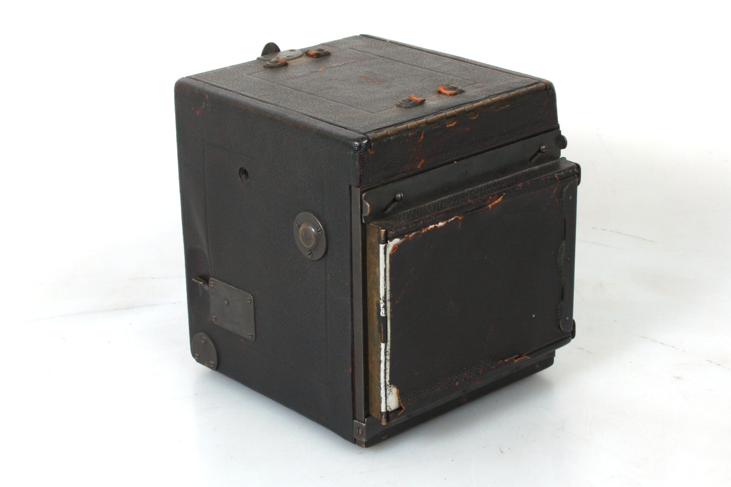 Early Auto Graflex 3x4 SLR Camera W/ Bausch & Lomb Tessar Lens