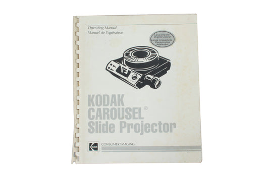 Kodak Carousel Slide Projector Owners Manual Instruction Book Original