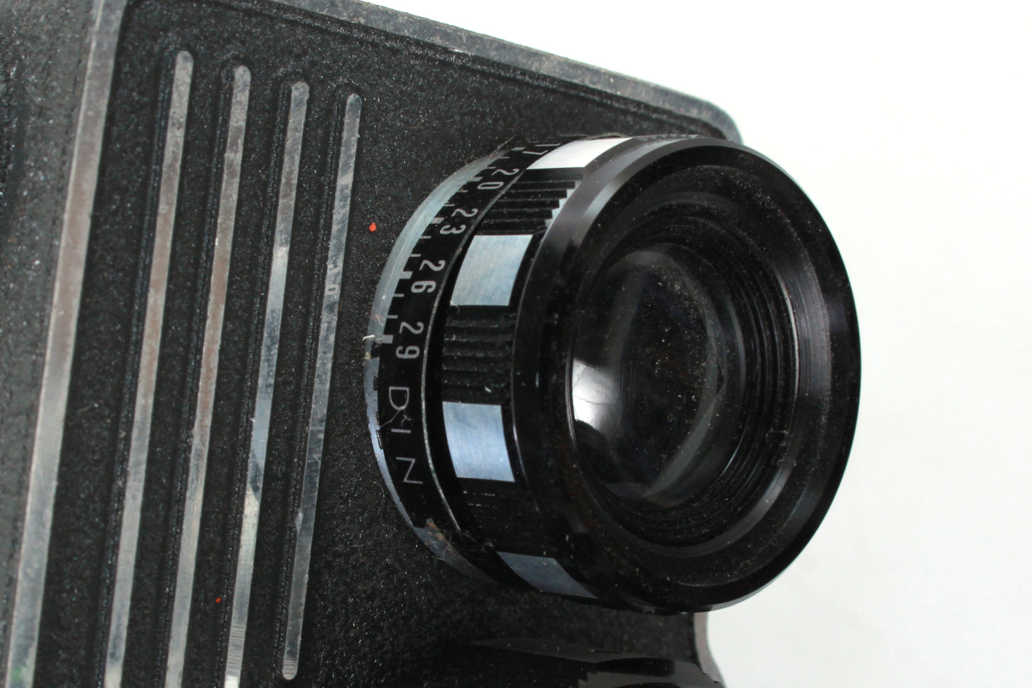 Art Deco 8mm Yashica Camera Vintage W/ Manual + Grip + Strap + Cap