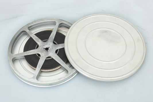 Movie Film 100ft 1960s W 400ft Reel and Can