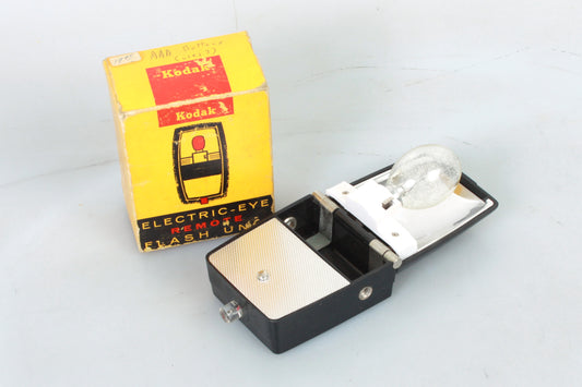 Art Deco Kodak Electric Eye Remote Flash Unit W/ Bulb & Box Display Only