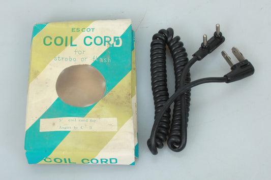 Escot Flash Cord for Argus C3 The Brick Rangefinder Camera in Box