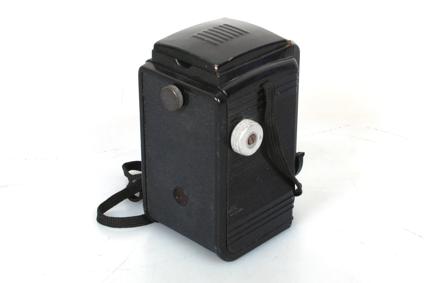 Compco Miraflex Six Twenty Art Deco Medium Format Camera W Flash