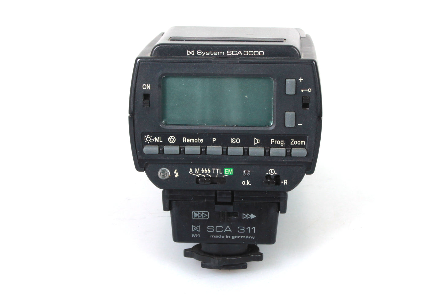 Metz Mecablitz 40 MZ-3 W/ SCA 3101 M2 Canon Adapter I.O.B.